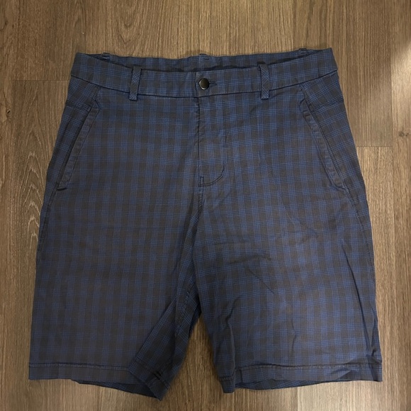 lululemon athletica Other - Lululemon Athletica Blue Flat Front Shorts